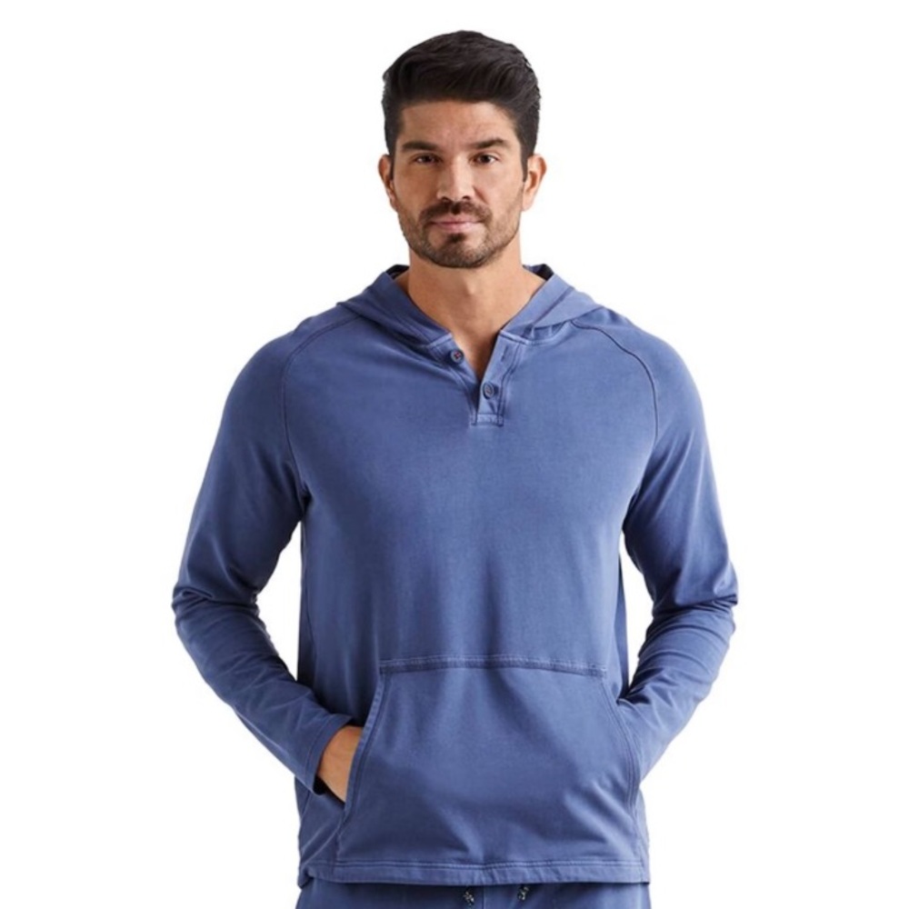 RHONE Men's Indigo Hoodie
